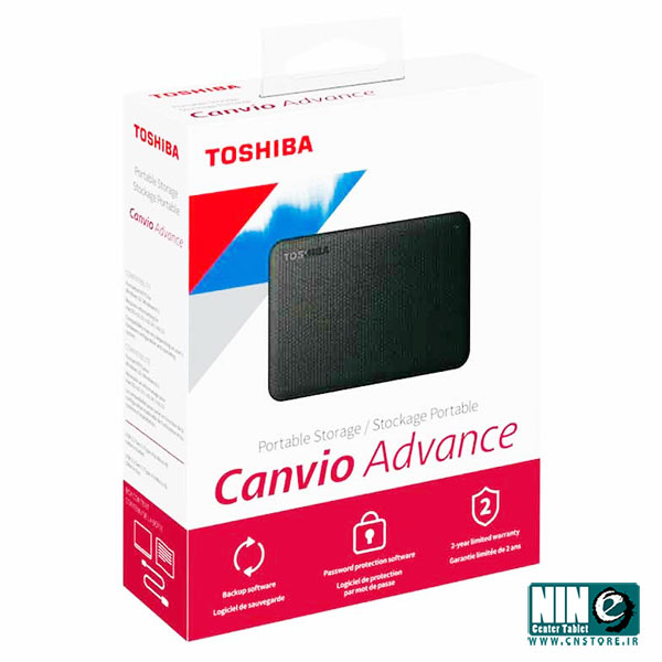  هارد اکسترنال توشیبا مدل Canvio Advance ظرفیت 2 ترابایت 