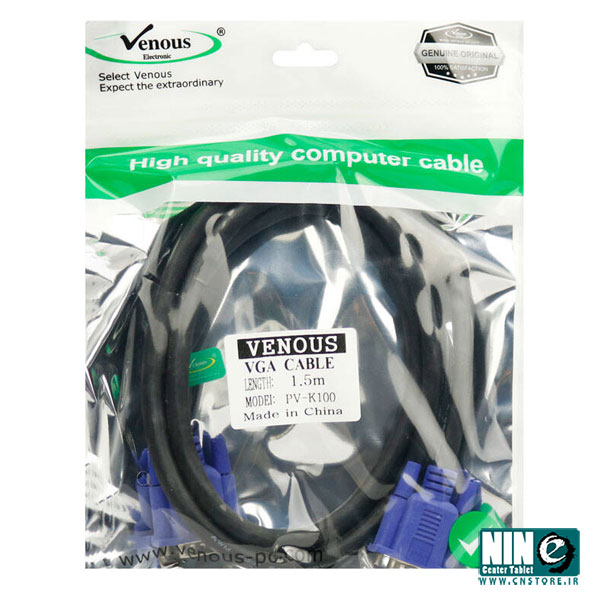  کابل VGA ونوس مدل PV-K100 به طول 1.5متر
