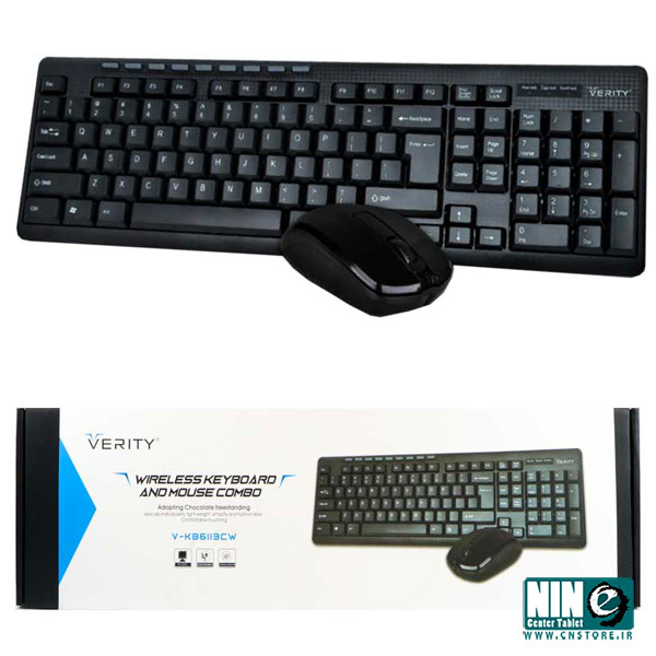  کیبورد و ماوس بی سیم وریتی مدل V-KB6113CW