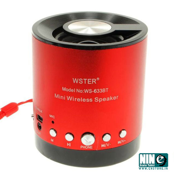  اسپیکر بلوتوثی قابل حمل وستر مدل WS-633BT