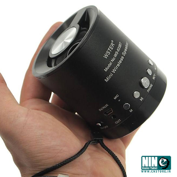  اسپیکر بلوتوثی قابل حمل وستر مدل WS-633BT