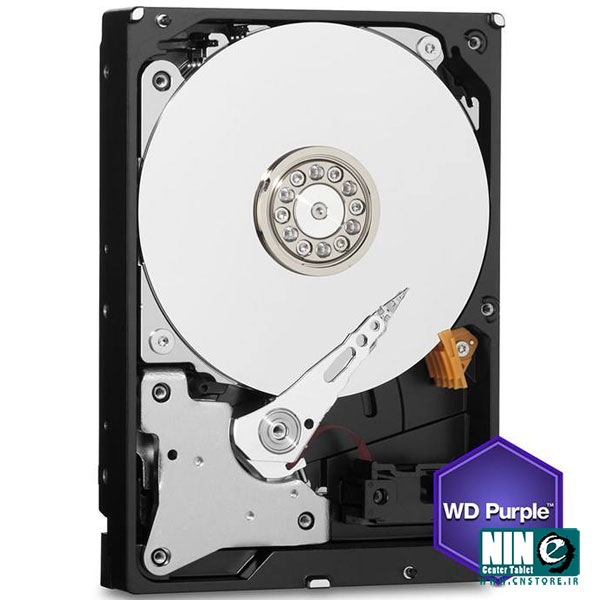  هارددیسک اینترنال وسترن دیجیتال مدل Purple WD20PURZ ظرفیت 2 ترابایت