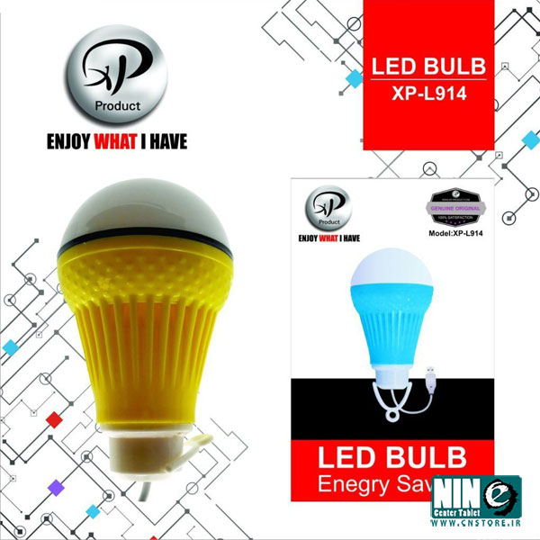  لامپ LED حبابی USB ایکس پی مدل L914