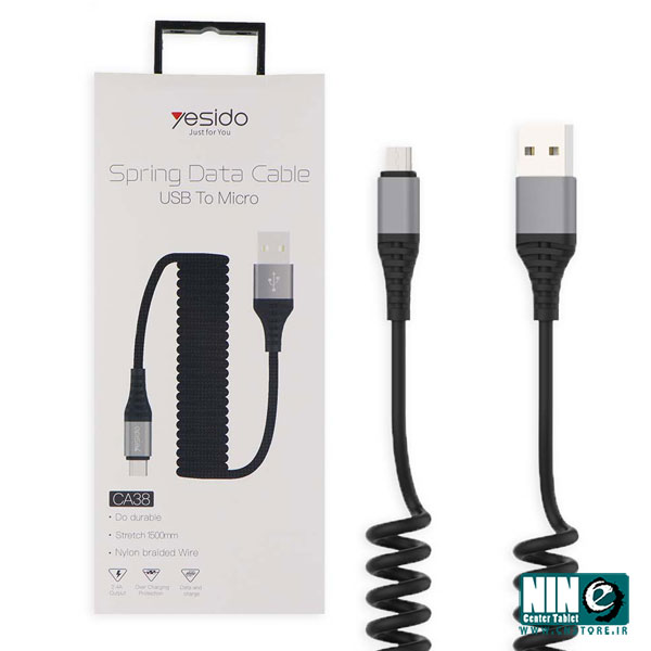 کابل تبدیل USB به microUSB یسیدو مدل CA-38 طول 1.2 متر