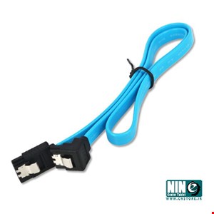 SATA 3 Locking Plug to Right Angle Plug 6Gb High Speed Cable