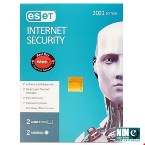 Eset Internet  security 2021 2User 1Year