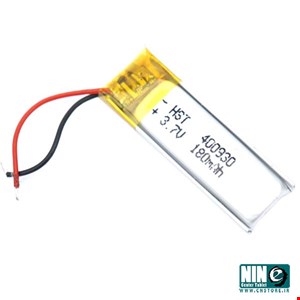 400930 Lithium Battery 180mAh