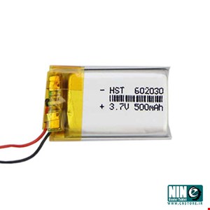 602030 Lithium Battery 500mAh