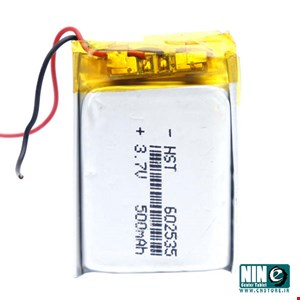 602535 Lithium Battery 500mAh