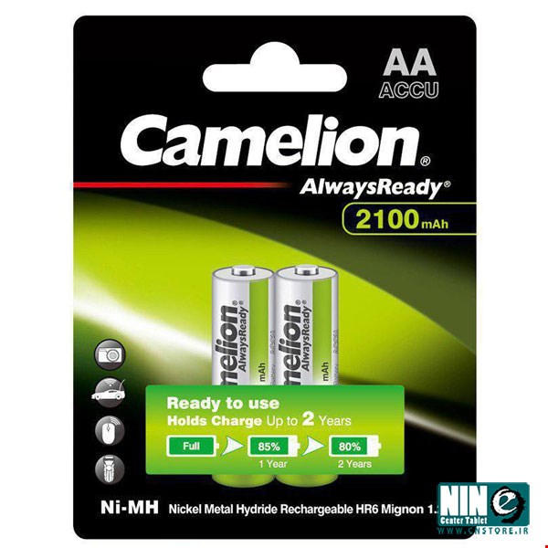 Camelion AlwaysReady 2100mAh Rechargeable AA Battery
