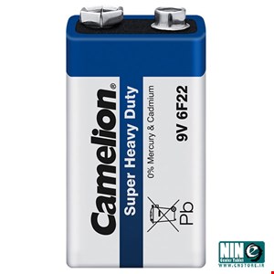 Camelion Super Heavy Duty 6F22 9V Battery
