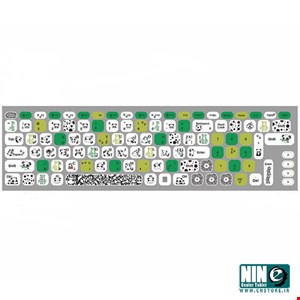 Panda Keyboard Sticker For Laptop