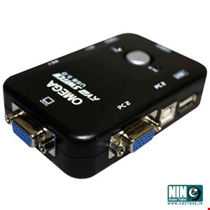 KVM SWITCH 2PORT USB 2.0 With Cable