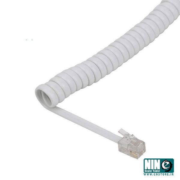 کابل تلفن فنری به طول 3 متر