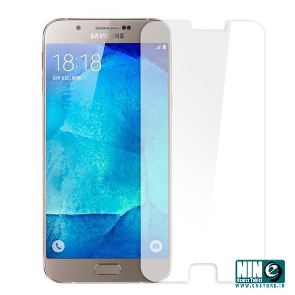 محافظ صفحه نمایش شیشه ای موبایل سامسونگ Galaxy A8
