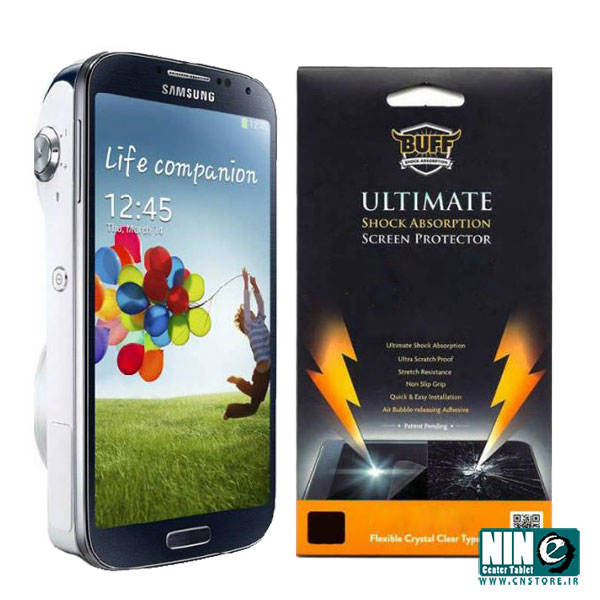 محافظ صفحه نمایش ضد ضربه بوف سامسونگ گلکسی S4 زوم