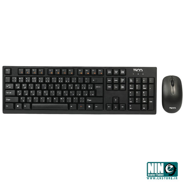 کیبورد و ماوس بی سیم تسکو مدل TKM 7019W