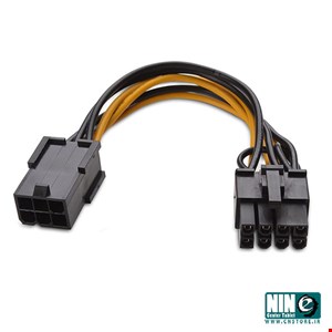 6Pin Female to 8PIN Male GPU Power Cable