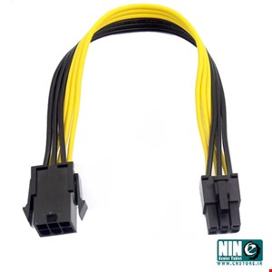 6Pin Male to 6PIN Female GPU Extension Power Cable