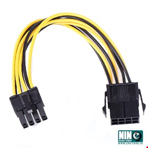 8Pin Male to 8PIN Female Extension Power Cable
