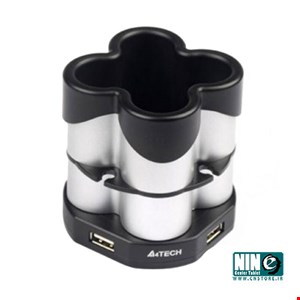 A4tech HUB-77 4-Ports USB Hub With Penholder