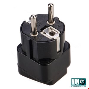 Bafo 3Prong to 2Prong TA-EU01-V1 Outlet Wall Plug Adapter