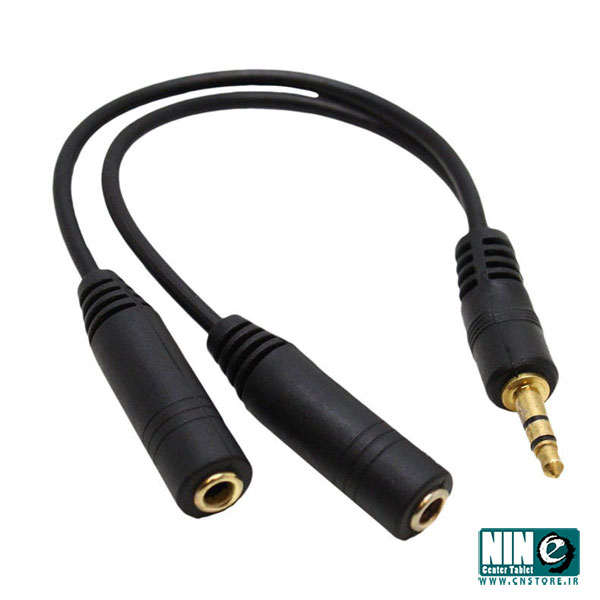 کابل انتقال صدا 1 به 2 هندزفری به طول 30 سانتی متر