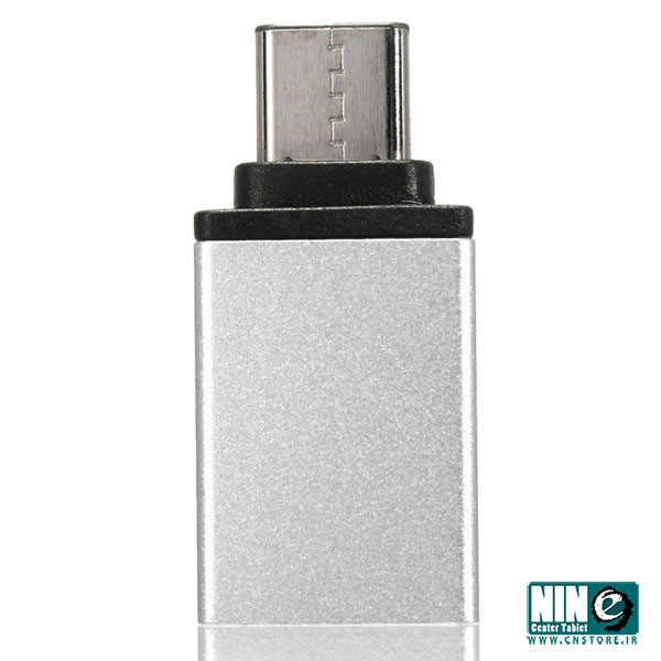 مبدل USB-C-نقره ای