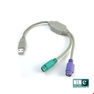 USB to PS2 converter Cable for Keyboard and Mouse