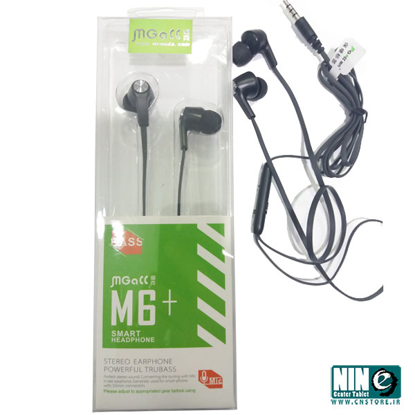 هندزفری MGacc مدل +M6