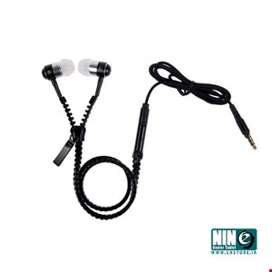 zipper earphone handsfree