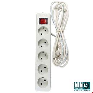 Electro Faz 5 Way Power Strip