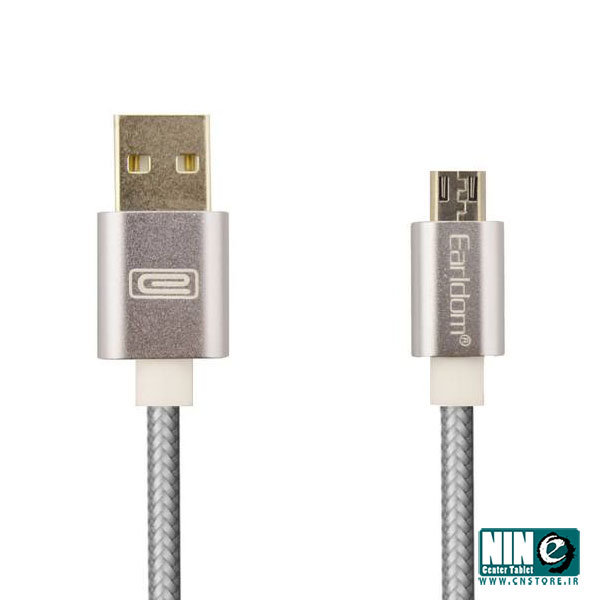 کابل شارژ MicroUSB ارلدام مدل ET-011M به طول 3متر