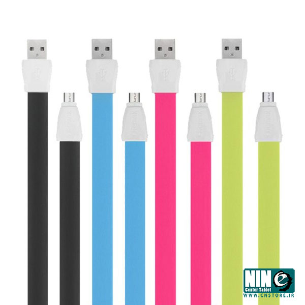 کابل تبدیل USB به microUSB ریمکس مدل Full Speed Data Line 2-صورتی