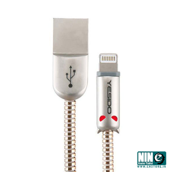 کابل شارژ لایتنینگ یسیدو مدل CA-03 به طول 1.2 متر