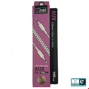 K-net 3.5mm AUX Audio Cable 1.5m