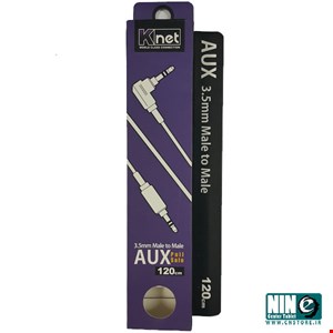 K-net 3.5mm AUX Audio Cable 1.2m