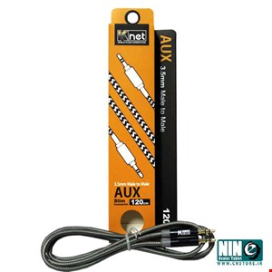 K-net 3.5mm AUX Audio Cable 1.2m