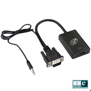 XP-T906 VGA To HDMI Adapter with Audio