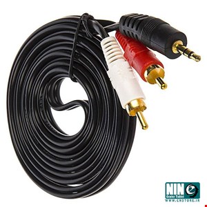 D-net RCA To 3.5mm Plug Cable 1.5m