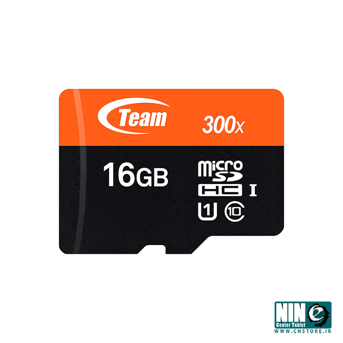 کارت حافظه‌ی میکرو SD تیم UHS-I کلاس 10 - 16 گیگابایت