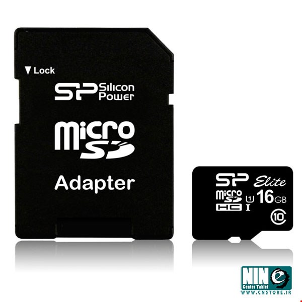 Silicon Power microSDHC UHS-I Class 10 - 16GB With Adapter