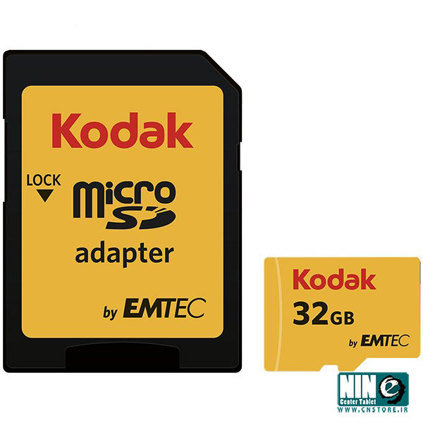 کارت حافظه امتک کداک کلاس 10 استاندارد UHS-I U1 سرعت 85MBps 580X همراه با آداپتور SD ظرفیت 32 گیگابایت