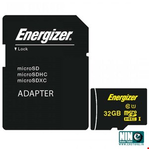 Energizer Hightech UHS-I U1 Class 10 80MBps microSDHC With SD Adapter - 32GB