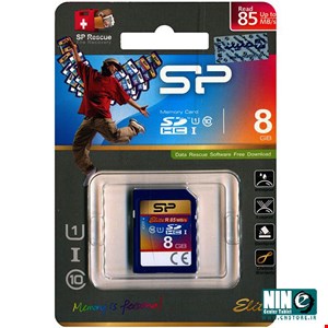 Silicon Power Elite UHS-I U1 Class 10 85MBps SDHC - 8GB
