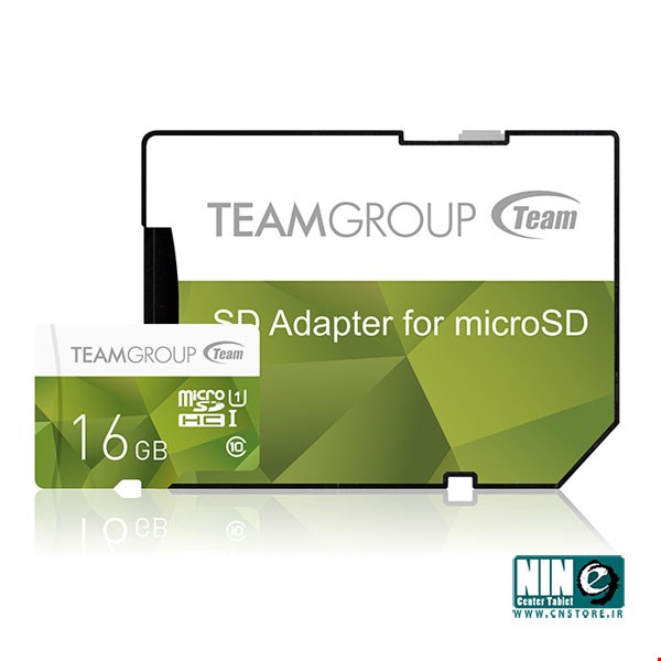 Team 16GB MicroSDHC Class 10 UHS-1 U1 ColorCard With Adapter