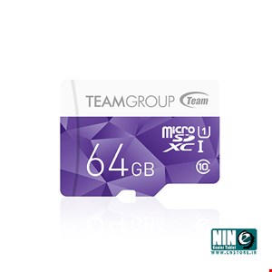 Team 64GB MicroSDHC Class 10 UHS-1 U1 ColorCard With Adapter