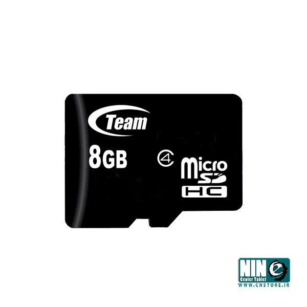 کارت حافظه‌ی میکرو SD تیم کلاس 4 بدون خشاب - 8 گیگابایت
