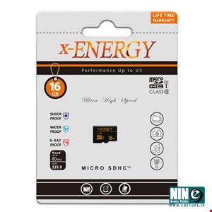 X-ENERGY UHS-I U1 Class 10 80MBps microSDHC - 16GB