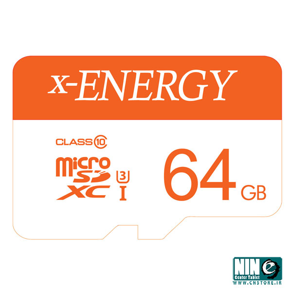 کارت حافظه microSDHC ایکس انرژی کلاس 10 استاندارد U3 سرعت 80MBps ظرفیت 64 گیگابایت